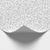 ライトグモダンレーレオパードアニマルプリント ラッピングペーパー (角)