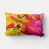 ライトグラフフィットアーバングラフィックアートモダン抽象芸術 ランバークッション (裏面)