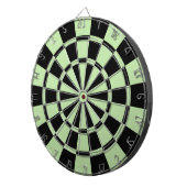 ライトグリーンとブラック ダーツボード (正面右)