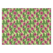 ライトグリーンのピンクジニアス テーブルクロス (正面(横))