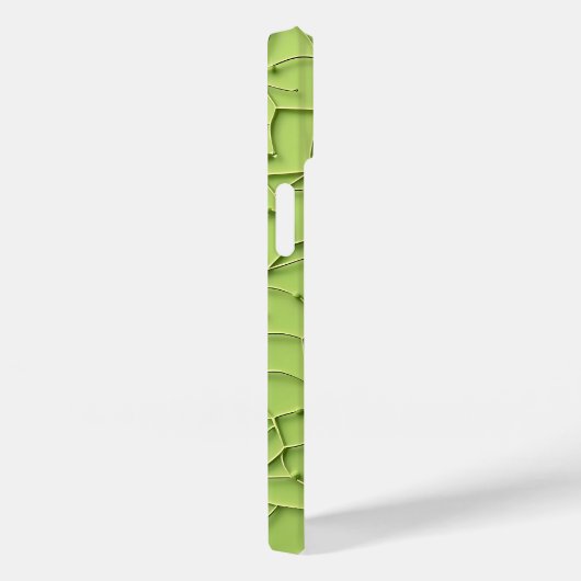 ライトグリーンのフレッシュなiPhoneケースデザイン Case-Mate iPhoneケース (裏面 / 右)