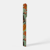 ライトグリーンの秋のうさぎ iPhoneケース (右側面)