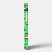 ライトグリーンイースターパターン電話ケース Case-Mate iPhoneケース (裏面 / 左)