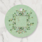 ライトグリーングリッター植物性ユーカリカスタムス フェイバータグ (裏面)