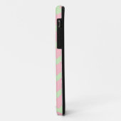 ライトグリーンピンクシェブロンスタイルiphone 5ケース Case-Mate iPhoneケース (裏面/左)