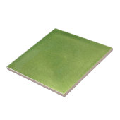 ライトグリーンフェイクパチパチしたレプロアンティーク タイル (側面)