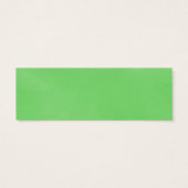 ライトグリーンフローラ小結婚式の引き出物メッセージカード (裏面)