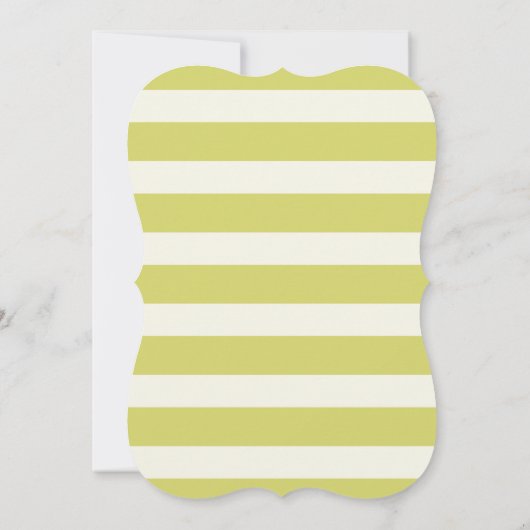 ライトグリーンレトロ付きクリスマスフクロウストライプル 招待状 (裏面)