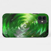 ライトグリーン銀河系 Case-Mate iPhoneケース (裏面(横))