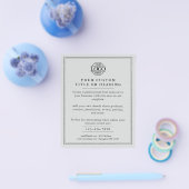 ライトグレイエレガントビジネスロゴのプロモーション チラシ (シングル)