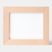 ライトグレエレガントー花柄レーザーエッチング レーザー彫刻フレーム (正面)