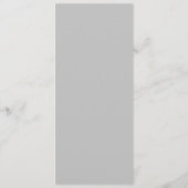 ライトグレクラシックーのフォーマル書結婚道 メニュー (裏面)