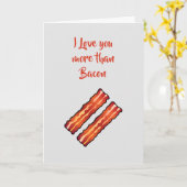 ライトグレーのベーコンカードより愛してる カード (黄色い花)