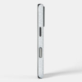 ライトグレーの幾何学フラワーパターン Case-Mate iPhoneケース (裏面 / 右)