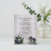 ライトグレーウィッチズティーサンキューカード 出欠カード (スタンド正面)