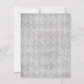 ライトグレーウィッチズティーサンキューカード 出欠カード (裏面)