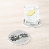 ライトグレーウィッチティーサンドストーンコースター コースター (側面)