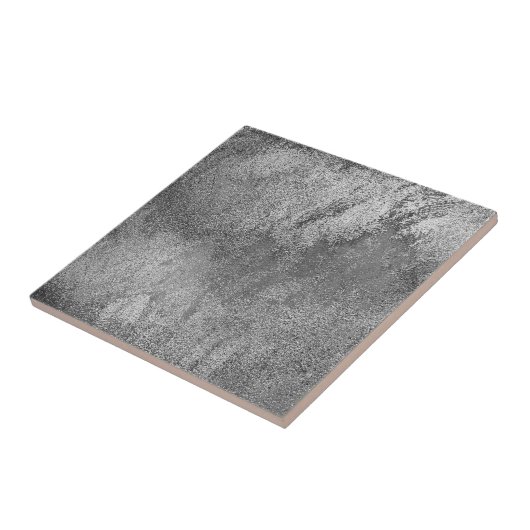 ライトグレーカッコいい抽象芸術パタモダンーセラミックT タイル (側面)