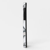 ライトグレースポット抽象芸術斑点パターン Case-Mate iPhoneケース (裏面/左)