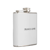 ライトグレーミニマリスト平野モダン フラスク (右)