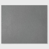ライトグレーヴィンテージレザーパターン ラッピングペーパー (フラット)