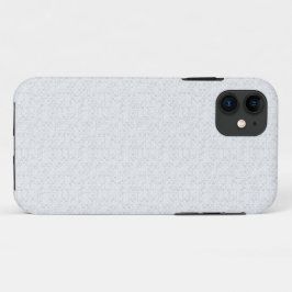 ライトグレー幾何学フラワー | モダンサマーパターン iPhone 11 ケース