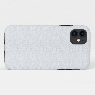 ライトグレー幾何学フラワー モダンサマーパターン iPhone 11 ケース