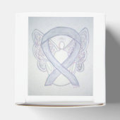 ライトグレー認識度リボンエンジェルパーティー特典ボックス フェイバーボックス (上部)