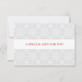 ライトグレー ホワイト スノーフレーク クリスマス スペシャル