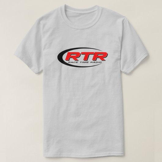 ライトグレーRTR Tシャツ (デザイン正面)