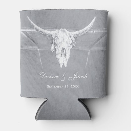 ライトグ素朴レーホワイトウエスタンカウズスカルナプキンス 缶クーラー (正面)