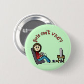 ライトゲーマーガール 缶バッジ (正面&裏面)