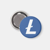 ライトコイン磁石 マグネット (正面/裏面)
