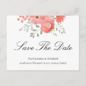 ライトコーエレガントラルピンクフローラ保存日 案内ポストカード (正面)