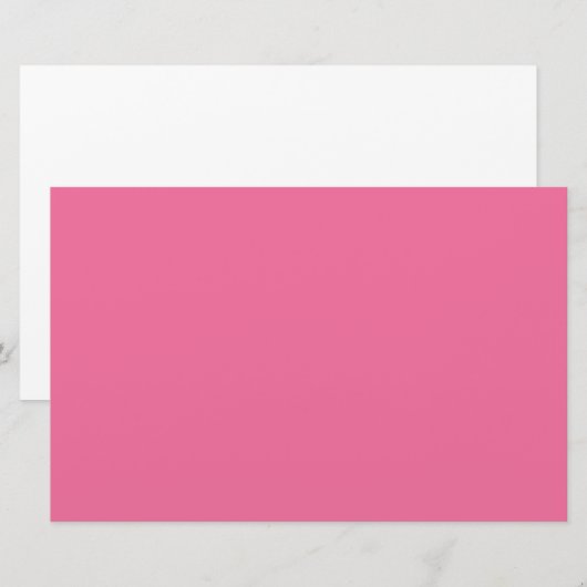 ライトコーラル 便箋 (正面/裏面)