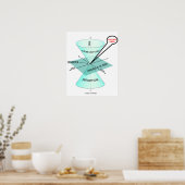 ライトコーン宇宙タイムオブザーバー ポスター (キッチン)