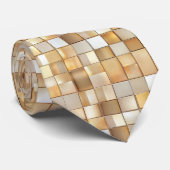 ライトゴールデンディスコタイルタイ ネクタイ (ロール)
