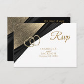 ライトゴールデンハート – 出欠 (正面/裏面)