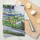 ライトサイド・オブ・ラベンダー通り,シンガポール キッチンタオル (四つ折り)