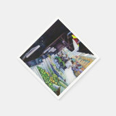 ライトサイド・オブ・ラベンダー通り,シンガポール スタンダードカクテルナプキン (角)