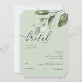 ライトサモダンージミニマルブライダルシャワー 招待状 (正面)