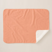 ライトサーモン シェルパブランケット (正面(横))