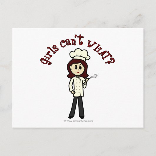 ライトシェフガール ポストカード (正面)