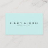 ライトシエレガントアンラグジュアリーミニマルQRコード 名刺 (正面)