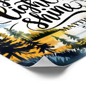 ライトシャインクリスチャンウォールアートプリント ポスター (角)