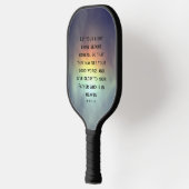 ライトシャイン聖なる書物、 経典ピックボールパドル ピックルボールラケット (左)