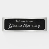 ライトシルバーグレーグラデーション大開口部 横断幕 (横)