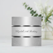 ライトシルバーフローラ25thバースデーパーティーイベント 招待状 (スタンド正面)