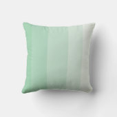 ライトジェイドグリーングラデーションストライプ クッション (裏面)