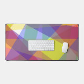 ライトジオメトリック – デスクマット (キーボード&マウス)